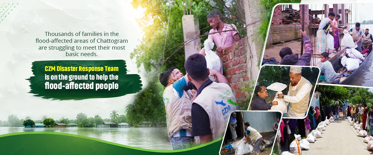 CZM Stands with Flood-affected People of Chattogram